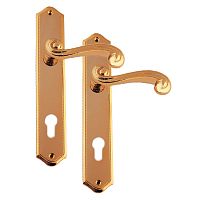 Ручки на планке OZCANLAR Gul Yale 85 матовая бронза